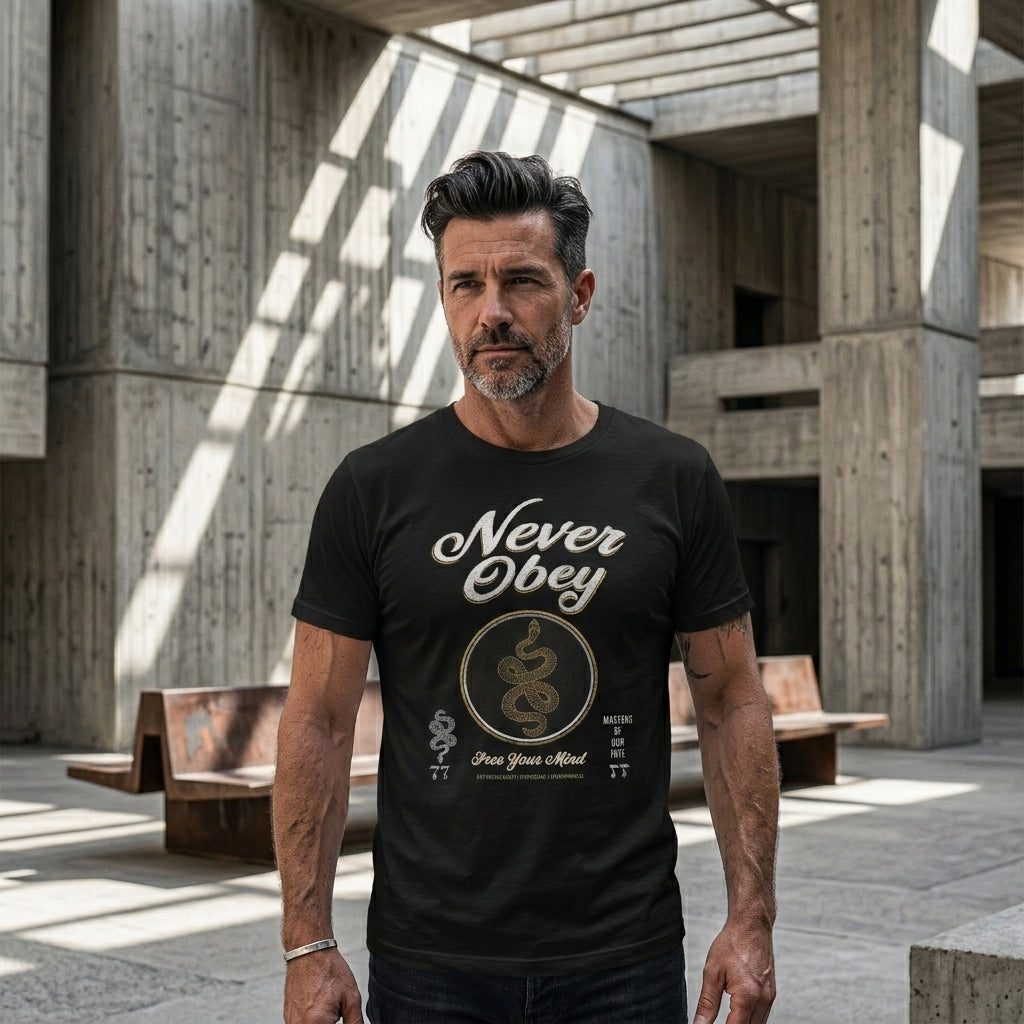Never Obey | The Oracle No.1 | Premium Graphic T-Shirt